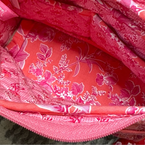 Vera Bradley Pink Floral Purse - Picture 6 of 6
